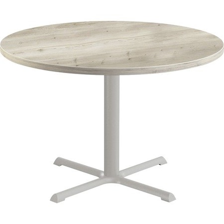 Special-T Table, Round, 36in Dia x 29in, Gray Base/Aged Driftwood Top SCTSTAR236GAD